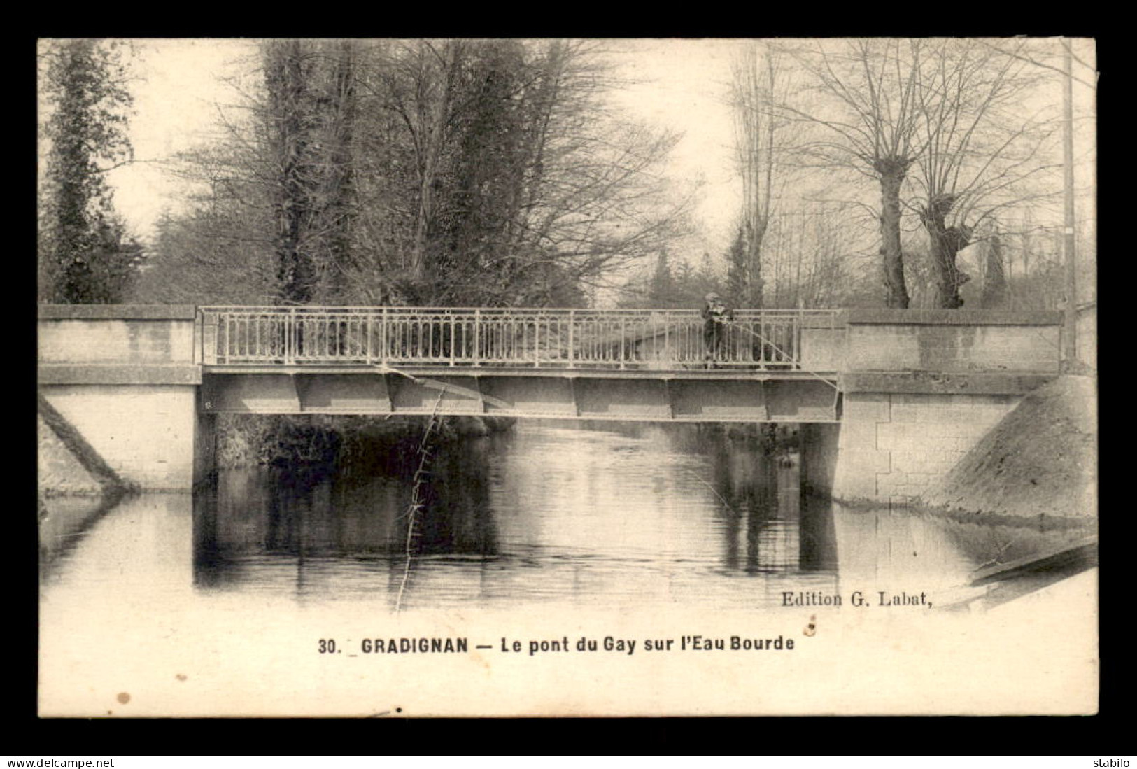 34 - GRADIGNAN - LE PONT DU GAY SUR L'EAU BOURDE - Sonstige & Ohne Zuordnung