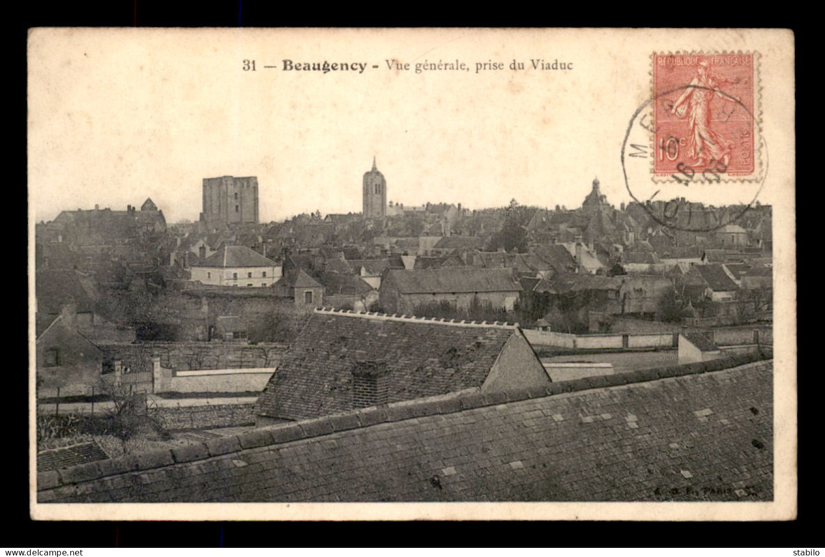 45 - BEAUGENCY - VUE GENERALE - Beaugency