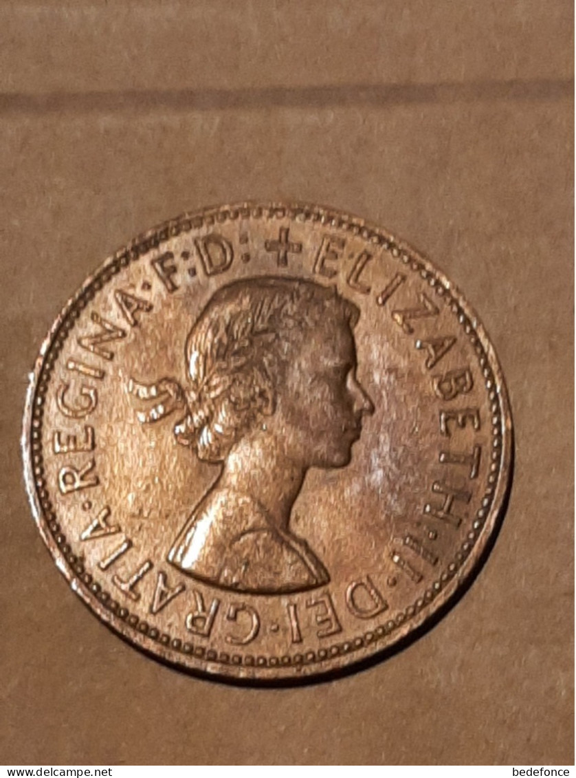 Monnaie - Grande-Bretagne - One Penny 1965 - Elisabeth II - D. 1 Penny