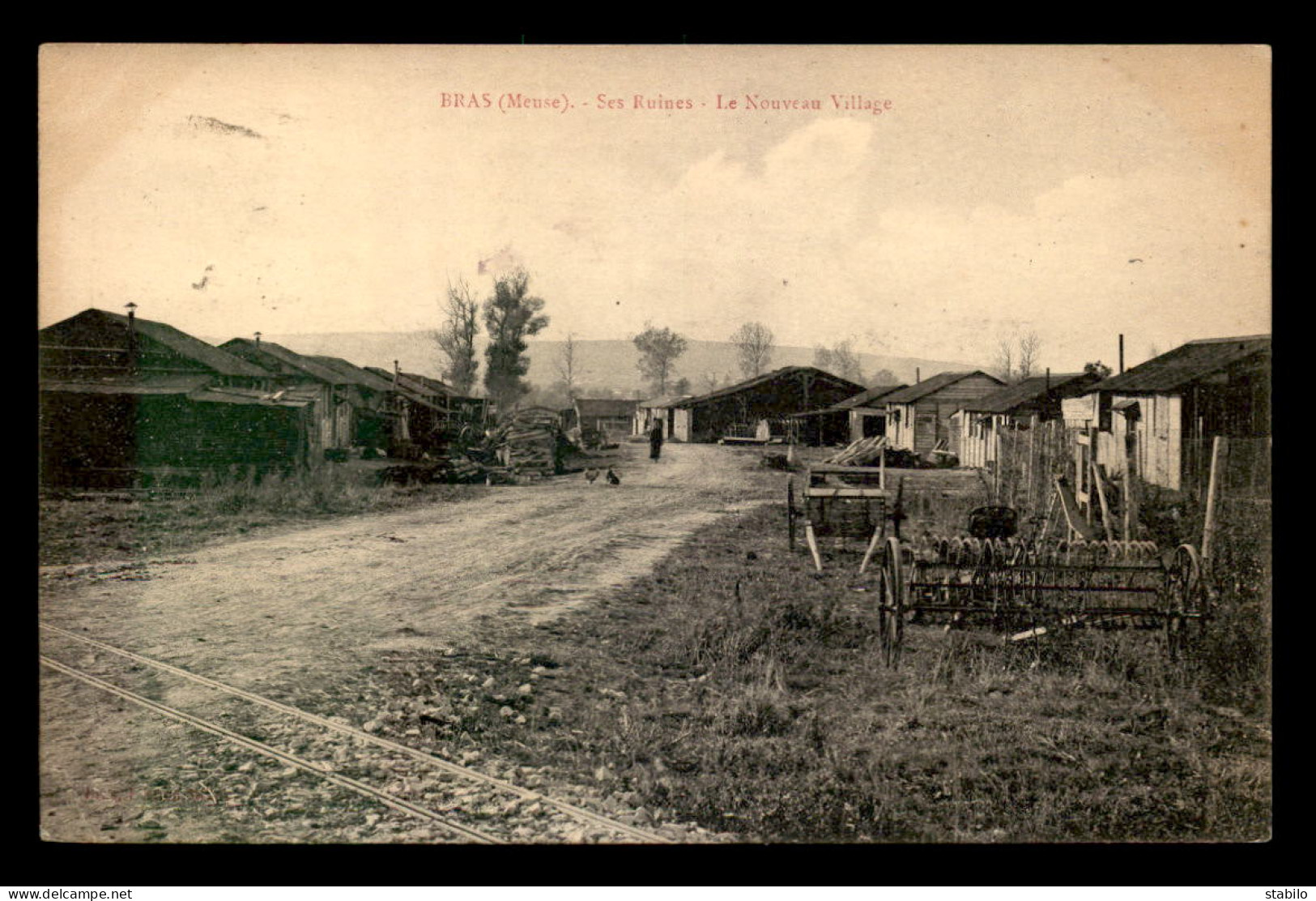 55 - BRAS-SUR-MEUSE - LE NOUVEAU VILLAGE - EDITEUR ILLISIBLE - Autres & Non Classés