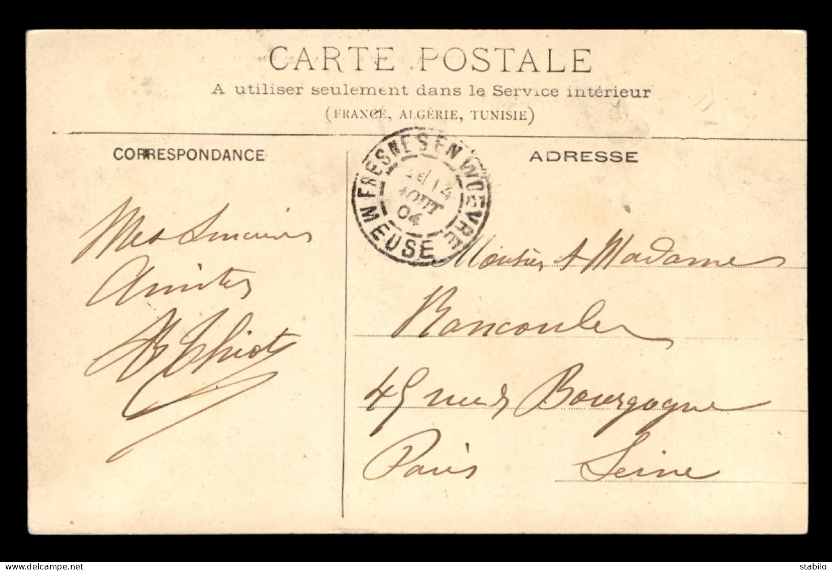 55 - FRESNES-EN-WOEVRE - RUE DE VERDUN - SANS EDITEUR - Altri & Non Classificati