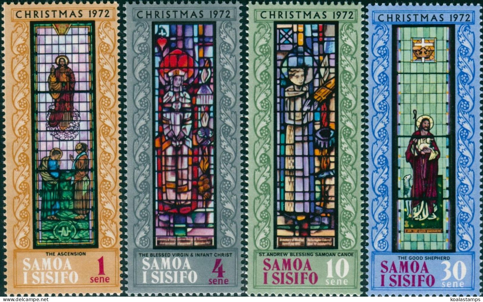 Samoa 1972 SG400-403 Christmas Set MNH - Samoa (Staat)