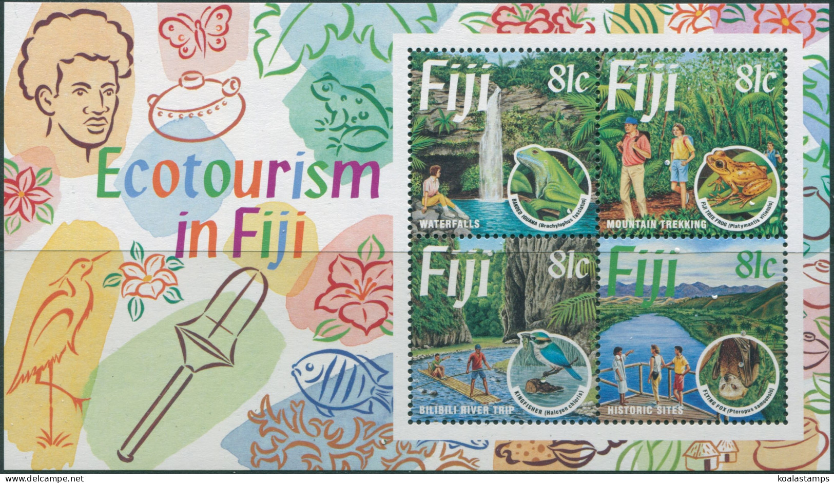 Fiji 1995 SG906 Ecotourism MS MNH - Fidji (1970-...)