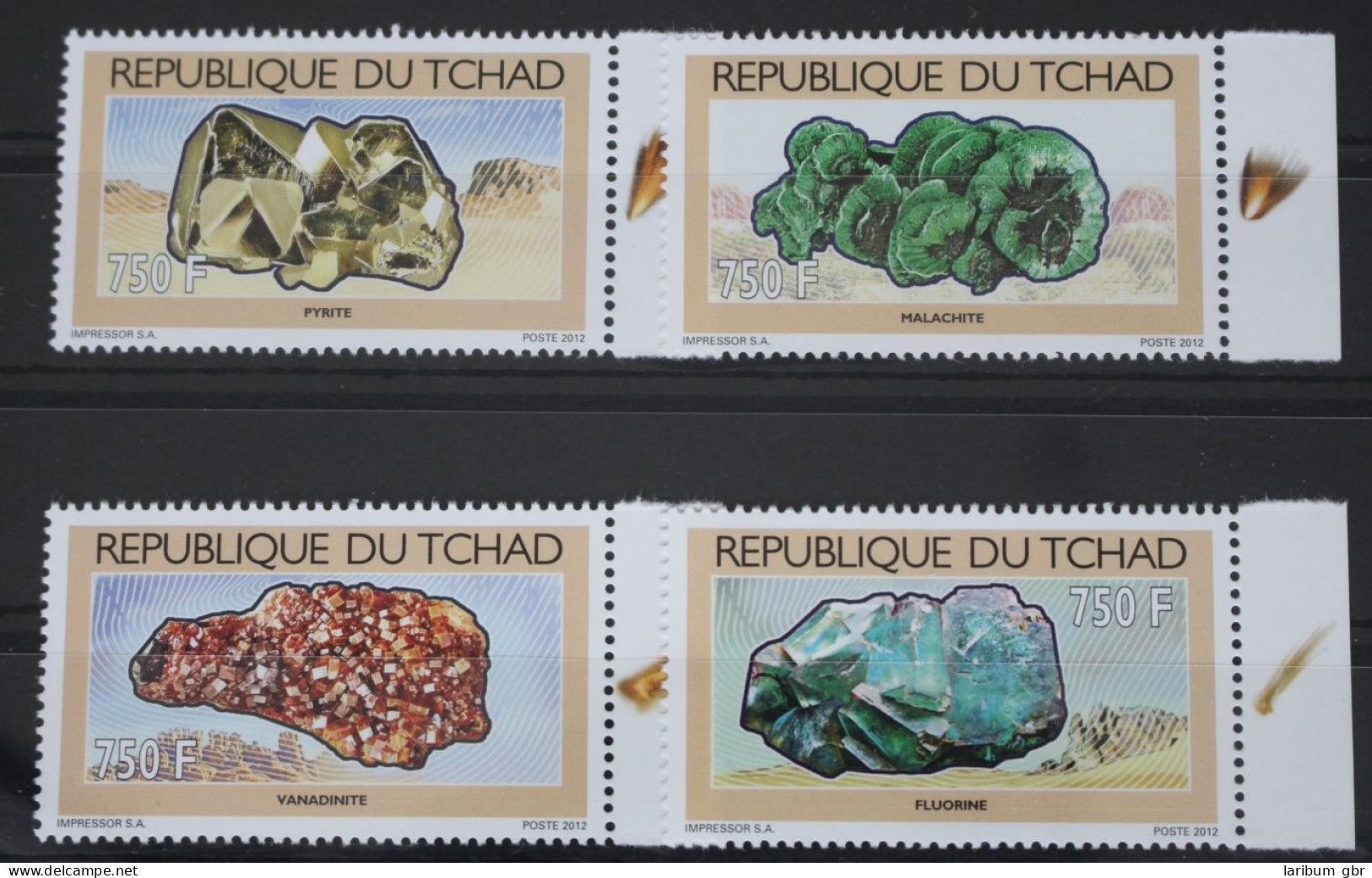 Tschad 2551-2554 Postfrisch #WP223 - Tsjaad (1960-...)