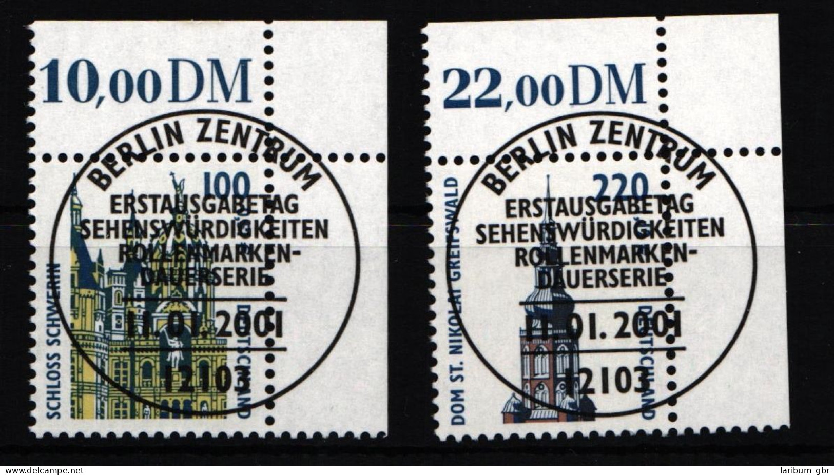 BRD Bund 2156-2157 Gestempelt Eckrand Mit Vollstempel #KJ543 - Sonstige & Ohne Zuordnung