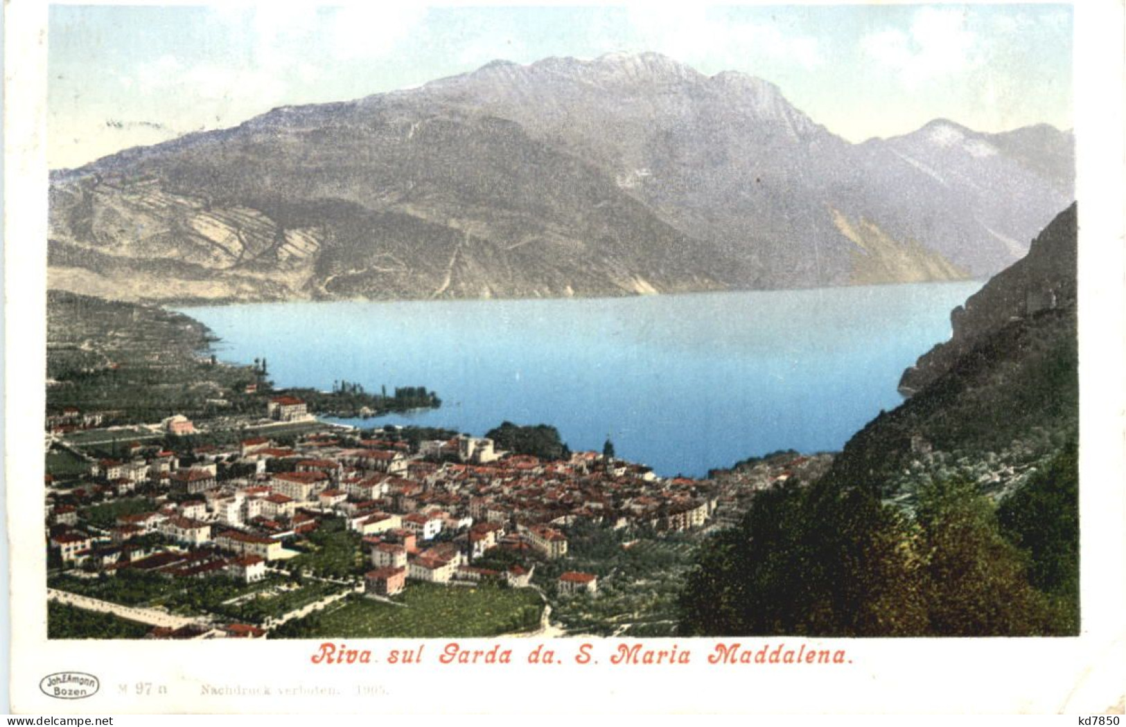 Riva Sul Garda Da S. MAria Maddalena - Andere & Zonder Classificatie