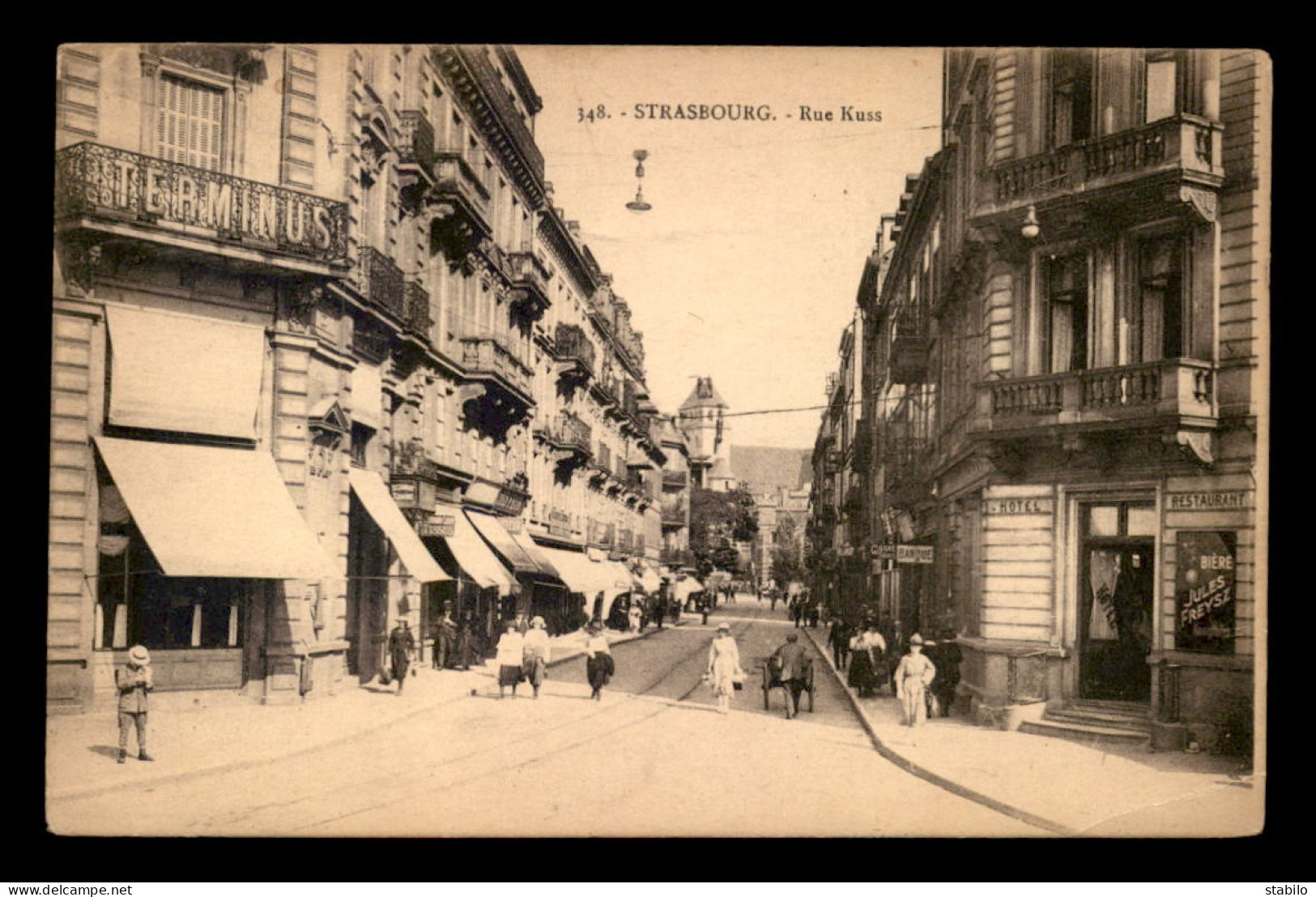 67 - STRASBOURG - RUE KUSS - FERNAND LEVY, TISSUS - Strasbourg