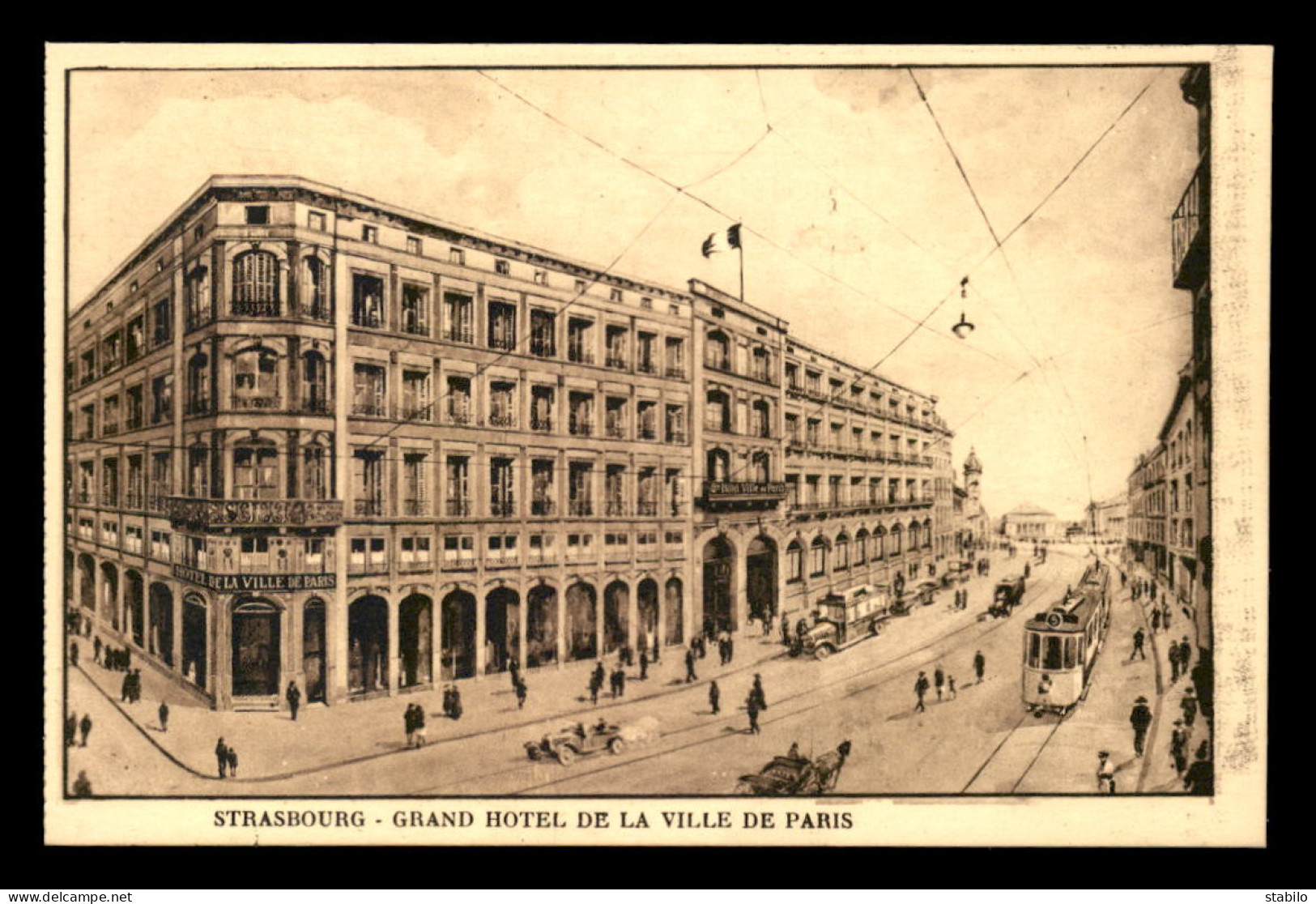 67 - STRASBOURG - GRAND HOTEL DE LA VILLE DE PARIS - Strasbourg