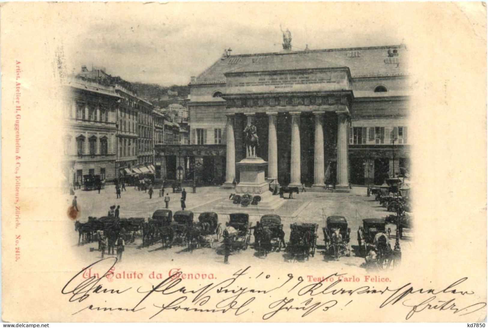 Un Saluto Da Genova - Teatro Carlo Felice - Genova (Genoa)