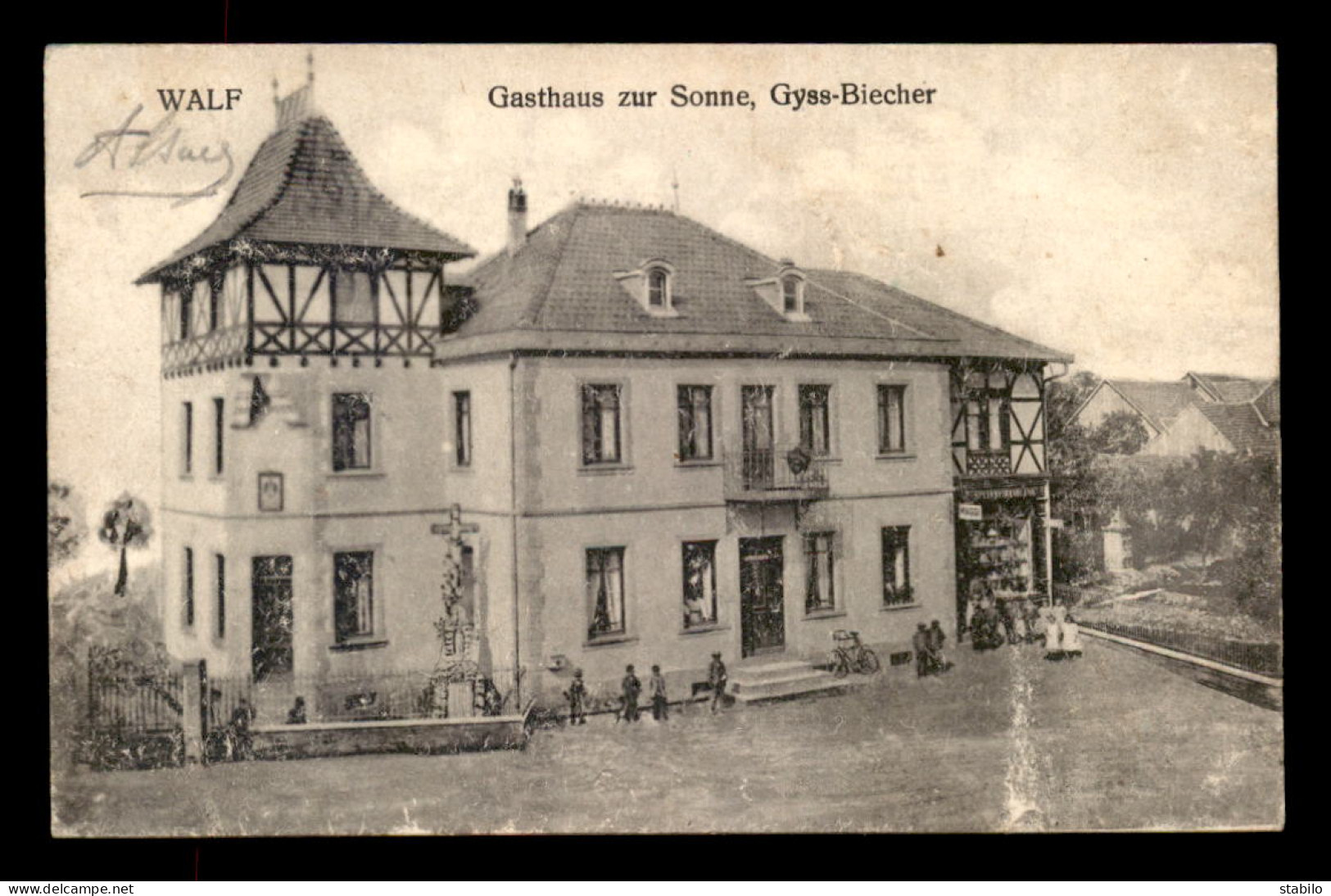 67 - WALF - GASTHAUS ZUR SONNE GYSS-BIECHER - VOIR ETAT - Sonstige & Ohne Zuordnung