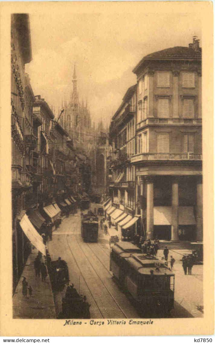 Milano - Corso Vittorio Emanuele - Milano (Milan)