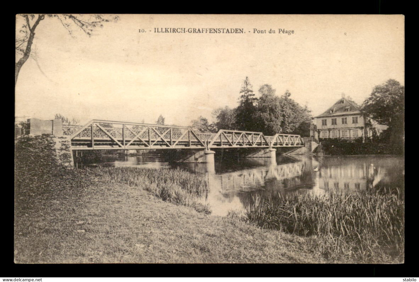 67 - ILLKIRCH-GRAFFENSTADEN - PONT DU PEAGE - VOIR ETAT - Sonstige & Ohne Zuordnung