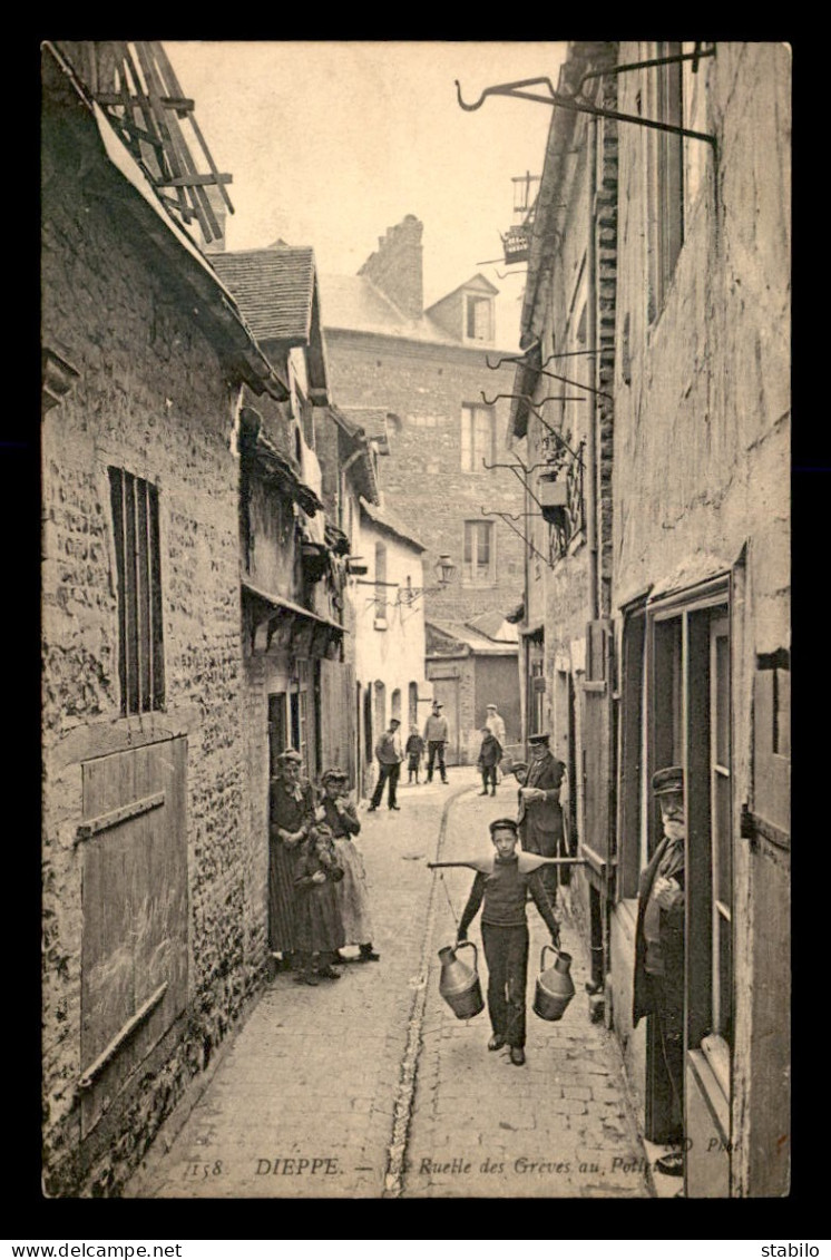 76 - DIEPPE - LA RUELLE DES GREVES AU POLLET - Dieppe