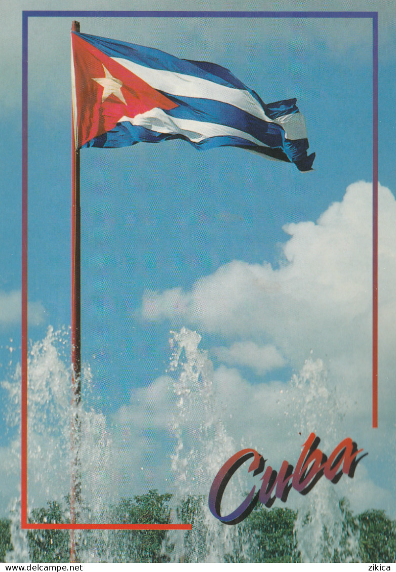 America > Antilles > Cuba - La Bandera Nacional / Flag - Kuba