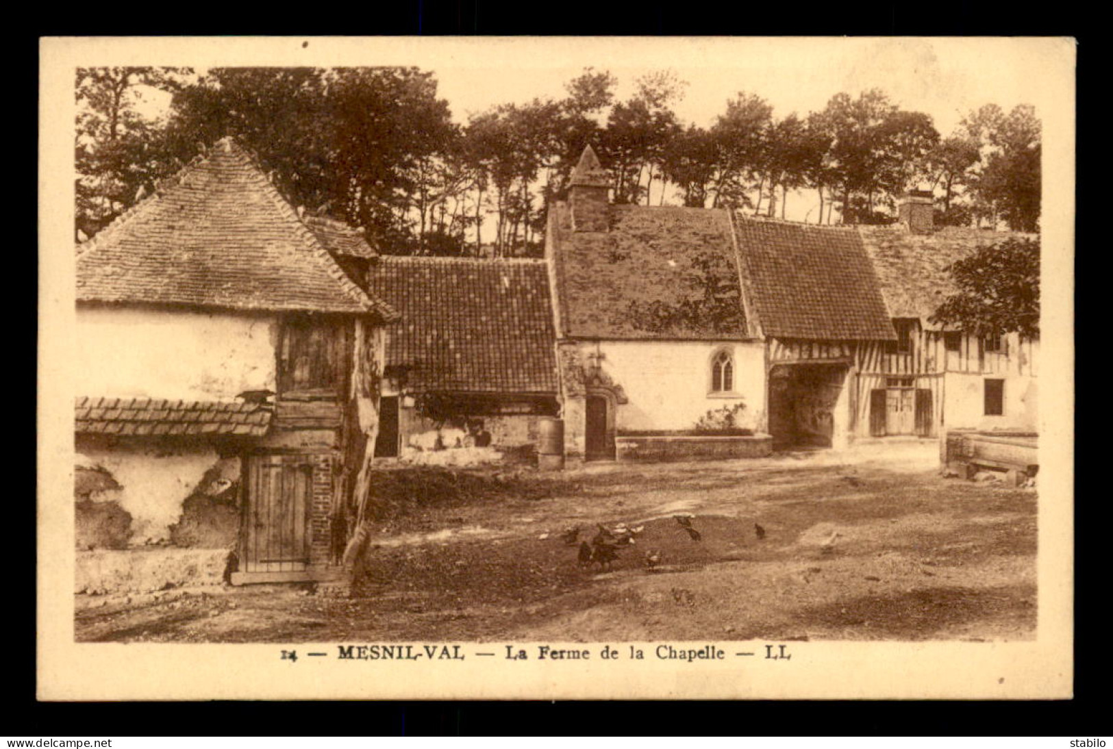 76 - MESNIL-VAL - LA FERME DE LA CHAPELLE - Mesnil-Val