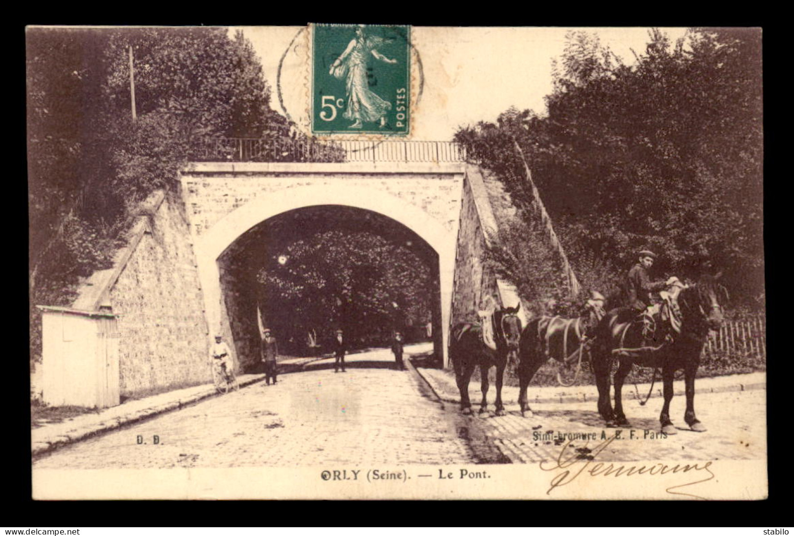 94 - ORLY - LE PONT - CAVALIERS - Orly