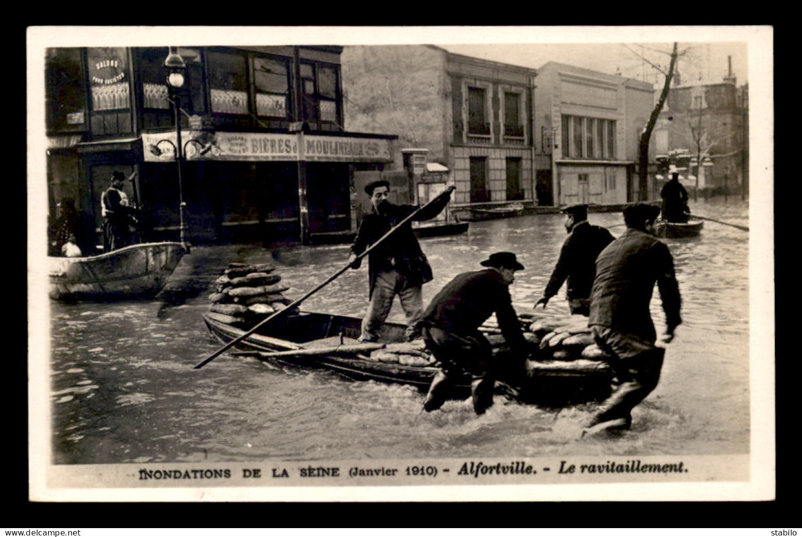 94 - ALFORTVILLE - INONDATIONS DE 1910 - LE RAVITAILLEMENT - Alfortville