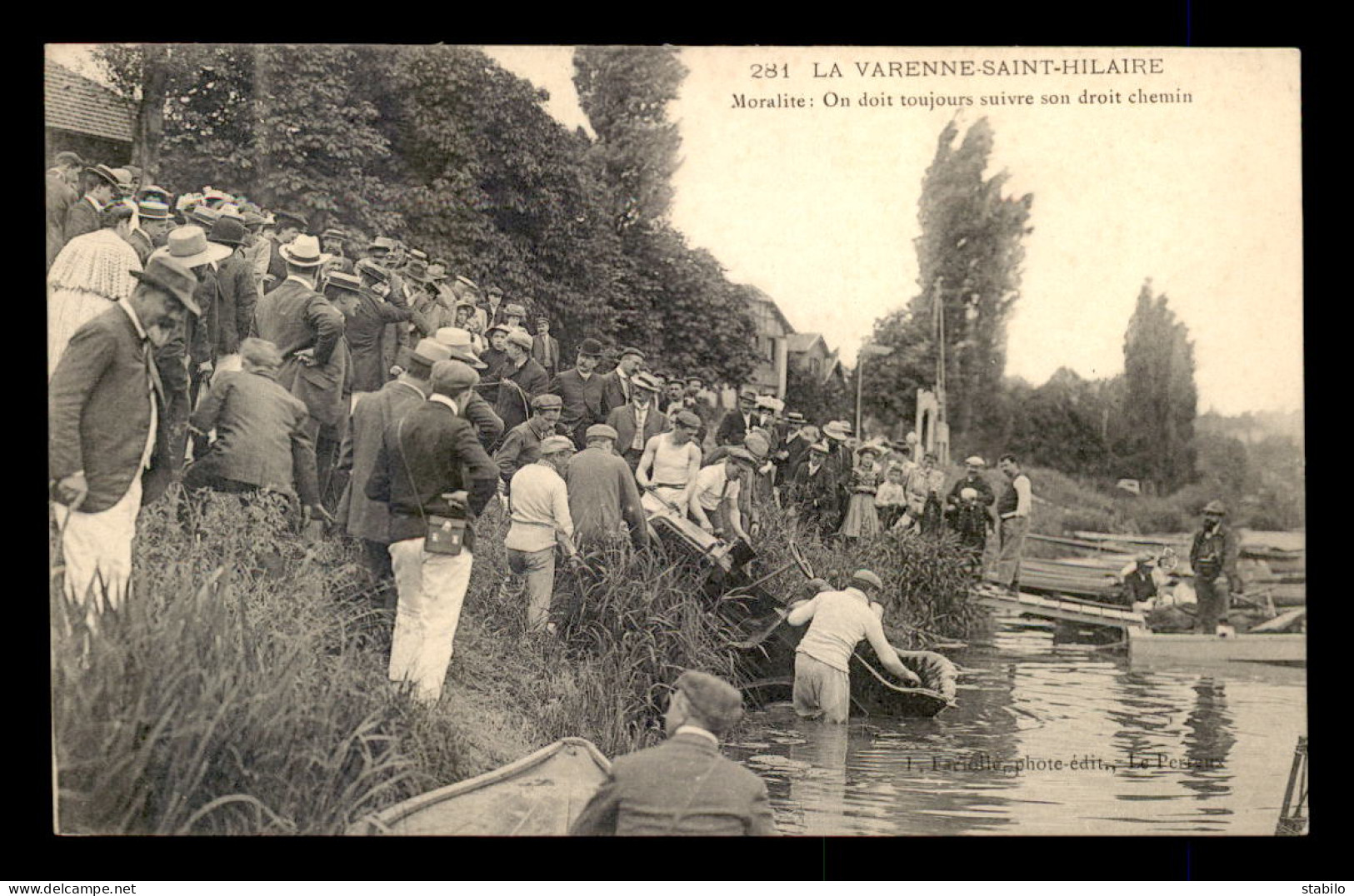 94 - SAINT-MAUR - LA VARENNE-ST-HILAIRE - ACCIDENT D'AUTOMOBILE - Saint Maur Des Fosses