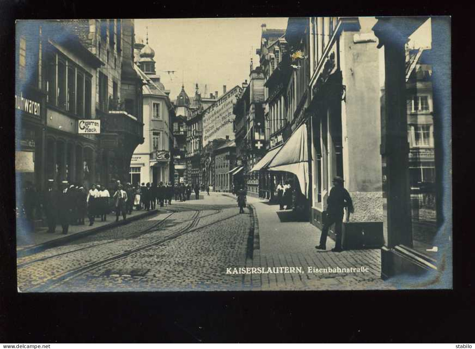 ALLEMAGNE - KAISERSLAUTERN - EISENBAHNSTRASSE - GIEFENHANDLUNG F.J. PALLMANN - Kaiserslautern