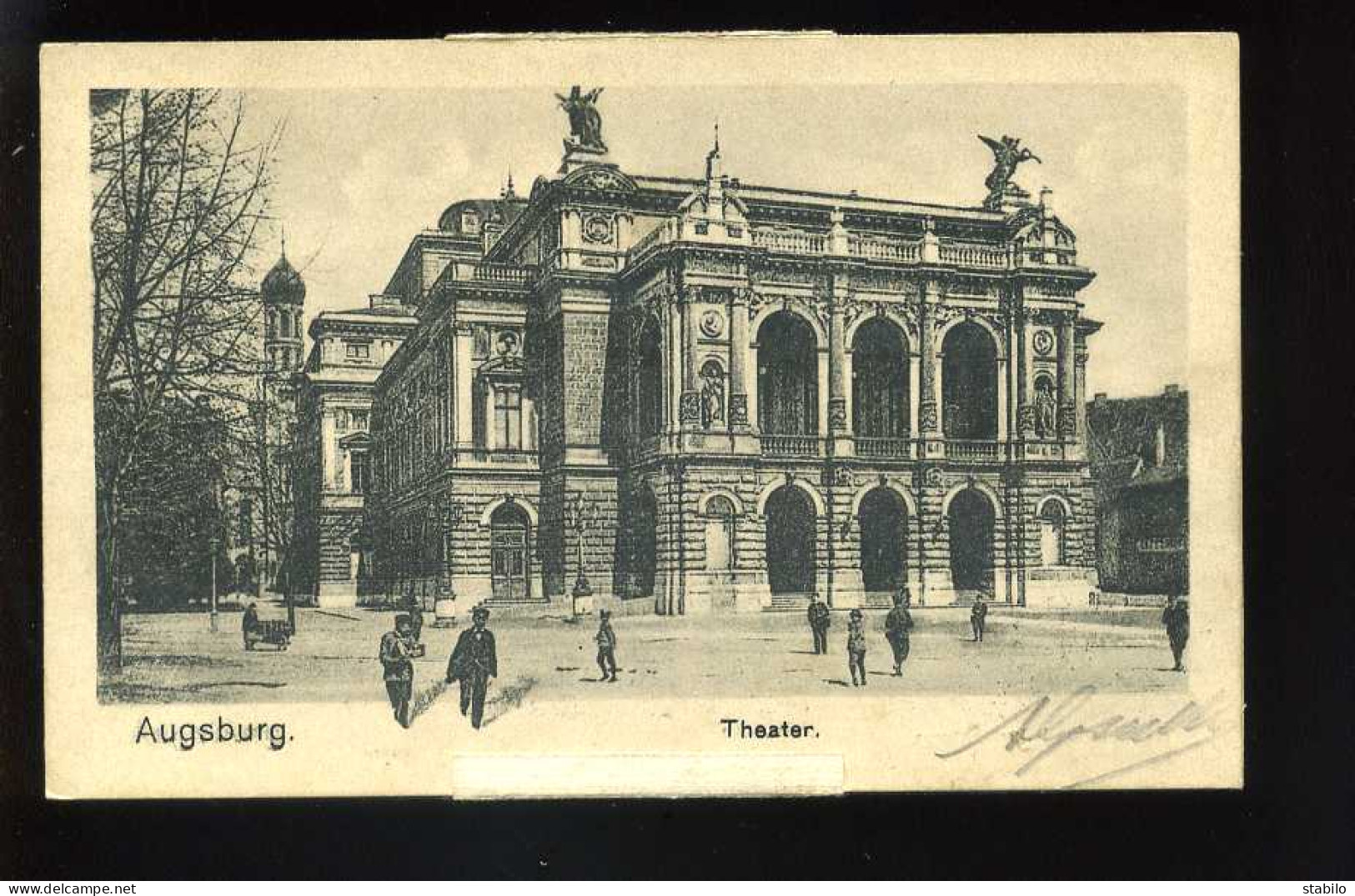 ALLEMAGNE - AUGSBURG - CARTE A SYSTEME 3 VOLETS - Augsburg