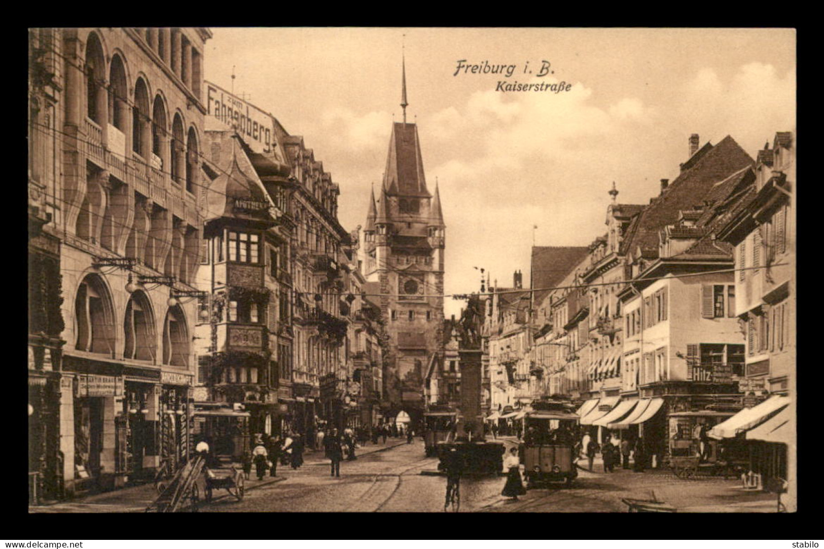 ALLEMAGNE - FREIBURG - KAISERSTRASSE - Freiburg I. Br.