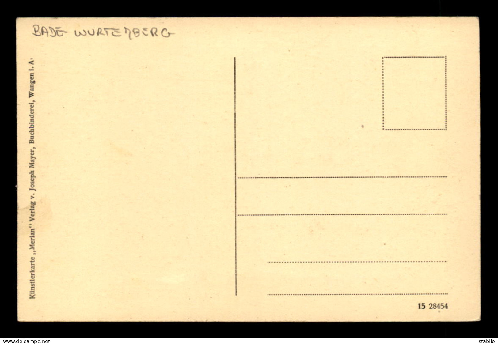 ALLEMAGNE - WANGEN - CARTE ILLUSTREE - Wangen I. Allg.