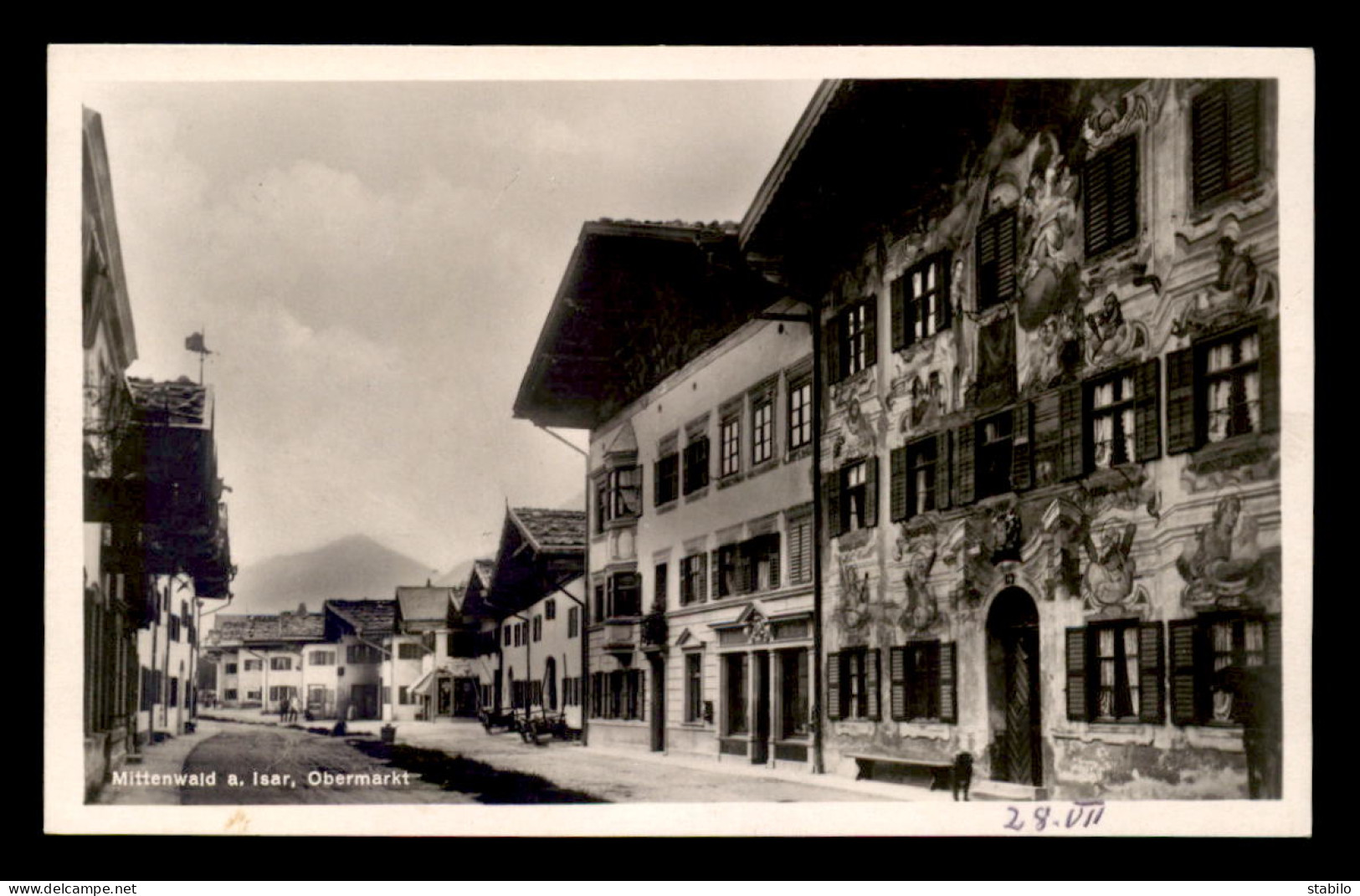 ALLEMAGNE - MITTELWALD - OBERMARKT - Mittenwald