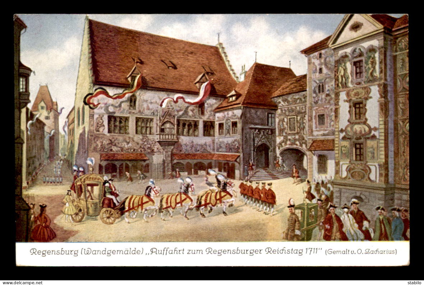 ALLEMAGNE - REGENSBURG - RUFFARHT ZUM REGENSBURGER REICHSTAG 1711 - Regensburg