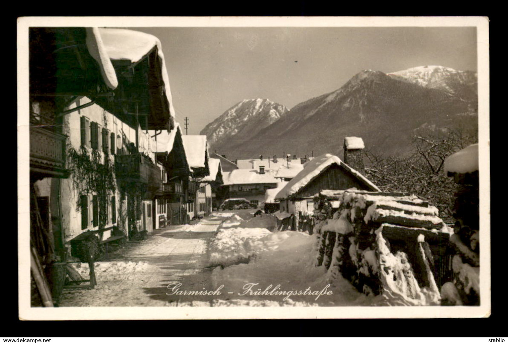 ALLEMAGNE - GARMISCH - FRUHLINGSTRASSE - Garmisch-Partenkirchen