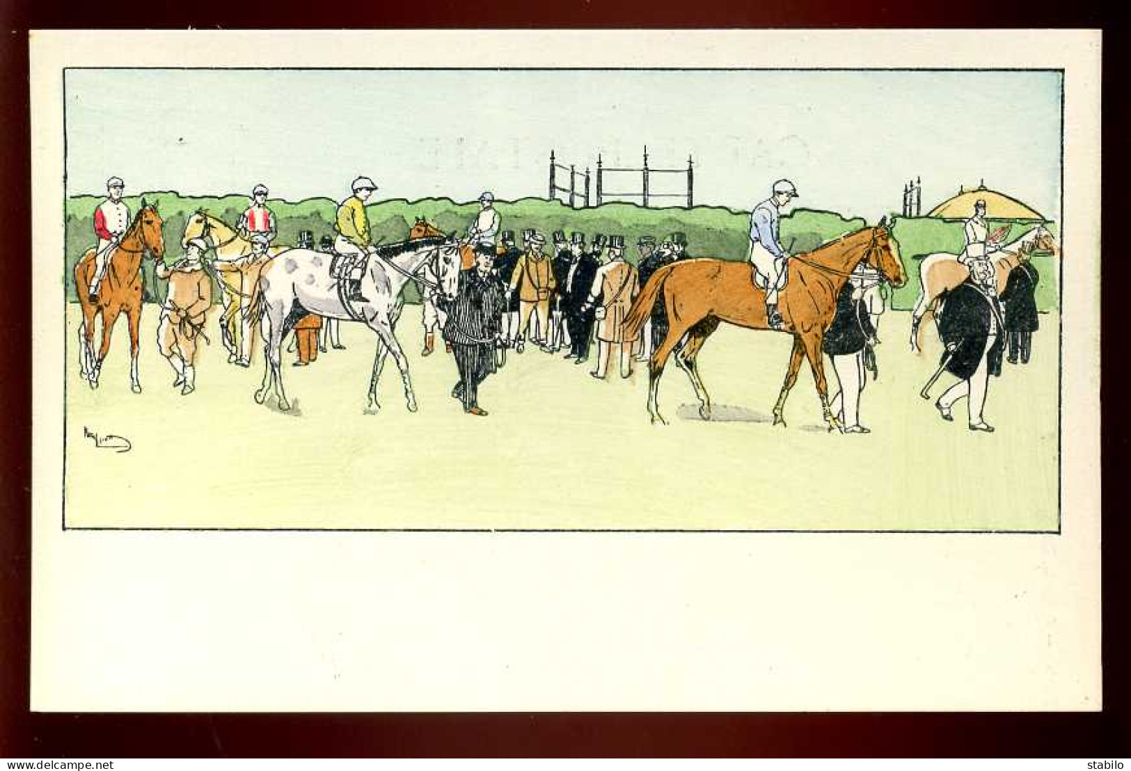 ILLUSTRATEURS -  HARRY ELLIOTT - HIPPISME - CHEVAUX - Elliot