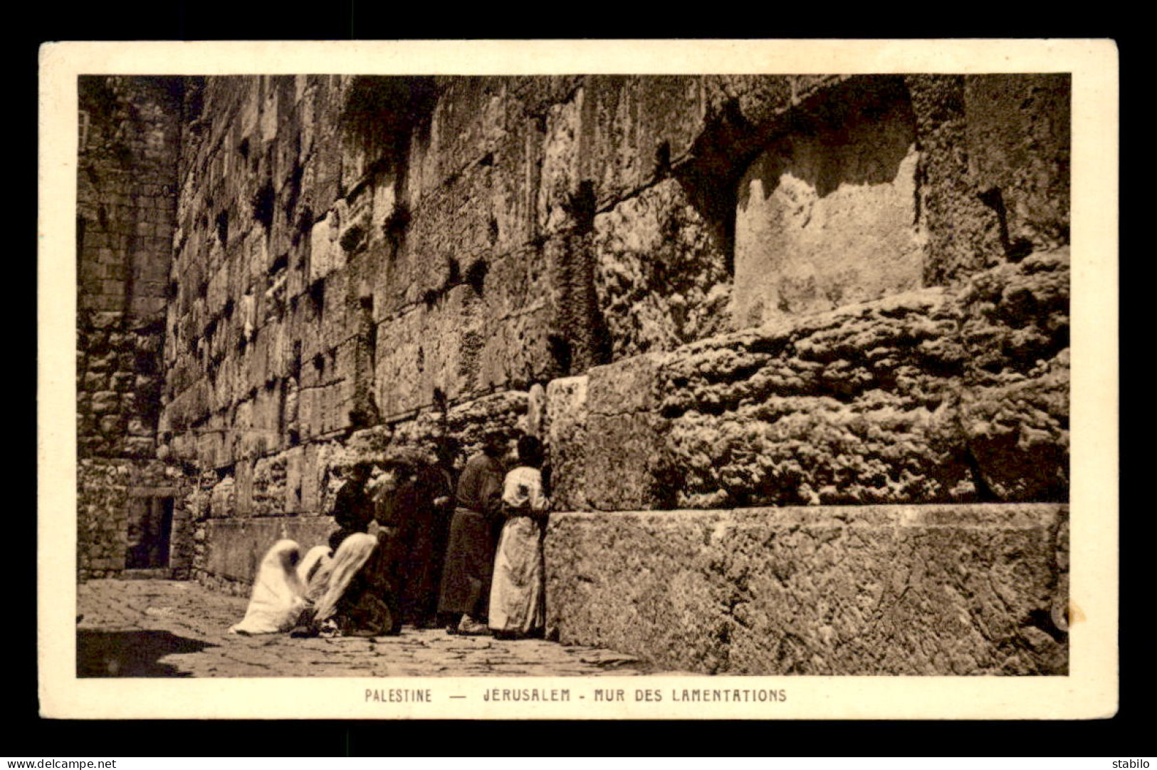 JUDAISME - JERUSALEM - MUR DES LAMENTATIONS - VOIR ETAT - Judaika