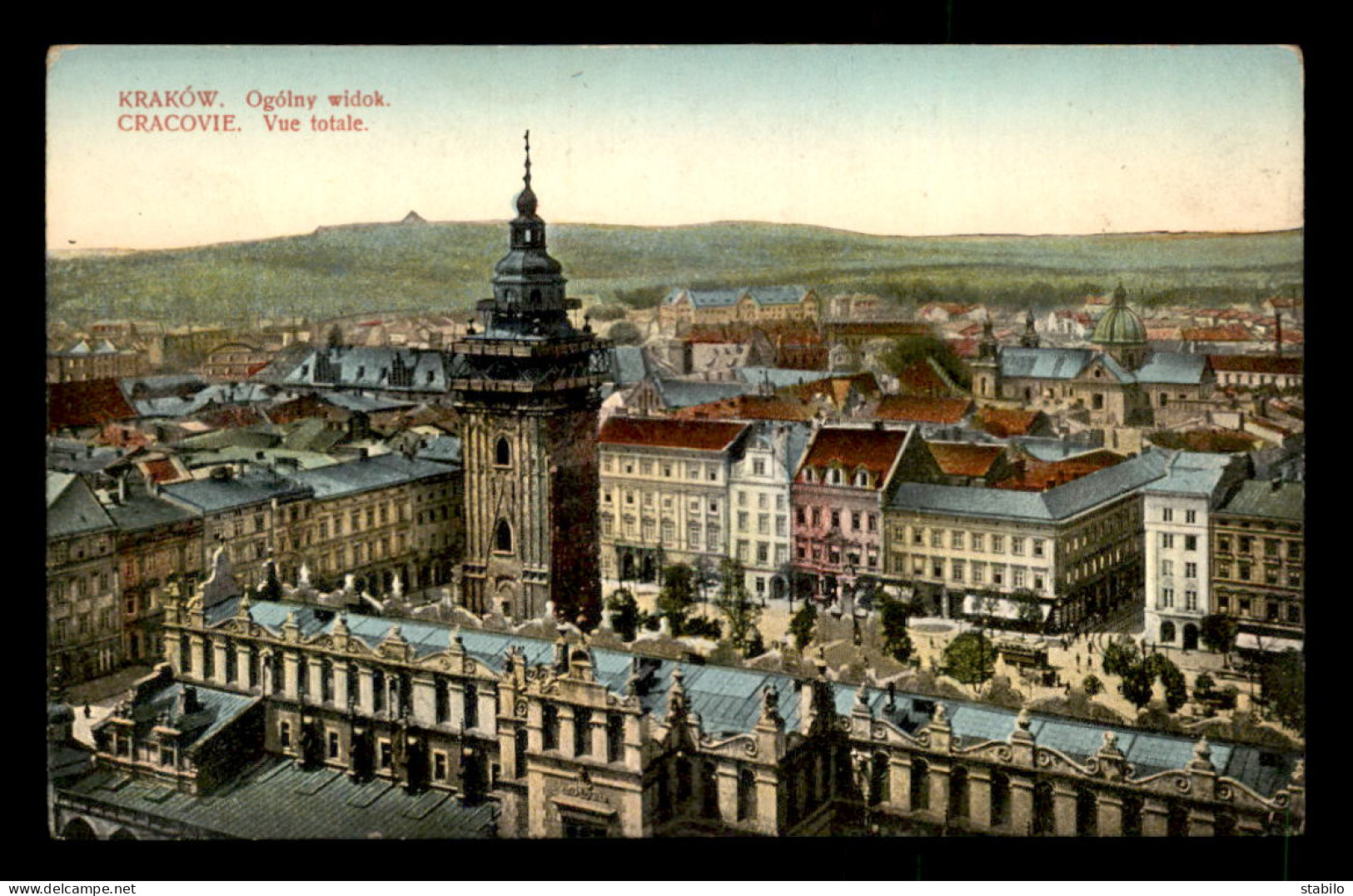 POLOGNE - CRACOVIE - VUE GENERALE - Polen