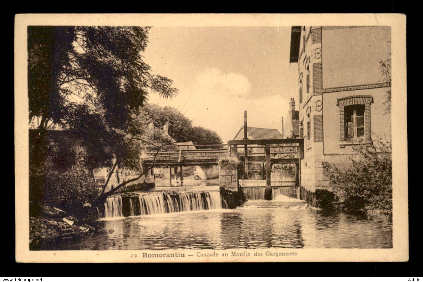 41 - ROMORANTIN - CASCADE AU MOULIN DES GARCONNETS - Romorantin