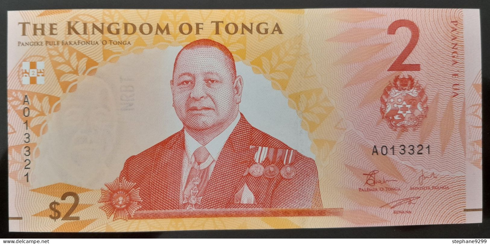 Tonga 2 Paanga 2024 NEUF/UNC - Tonga
