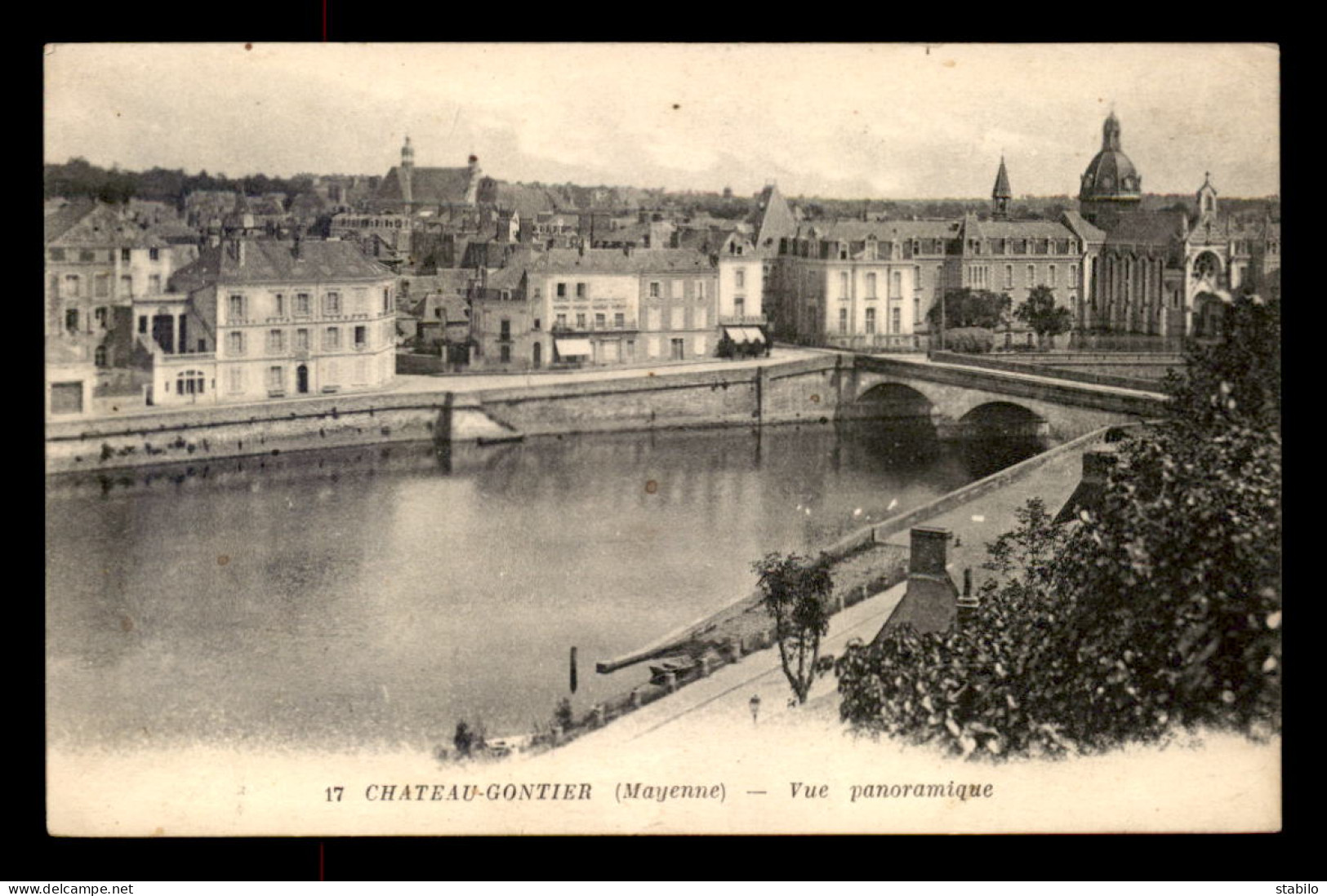 53 - CHATEAU GONTIER - VUE PANORAMIQUE - Chateau Gontier