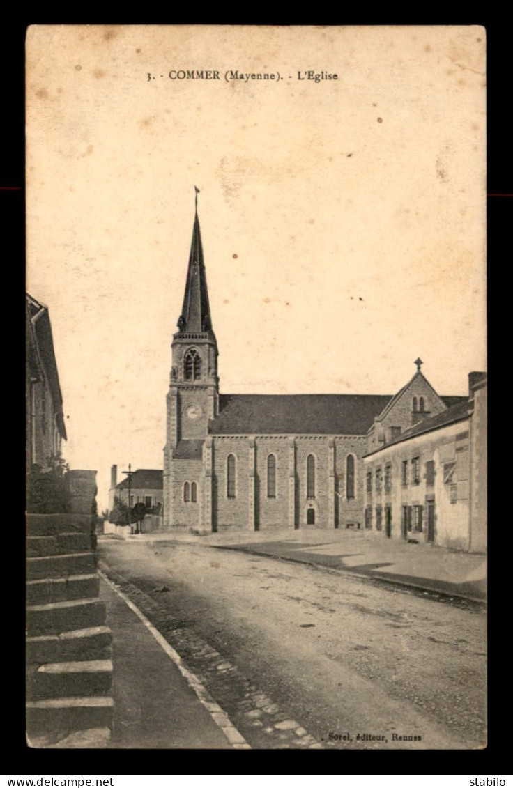 53 - COMMER - L'EGLISE - Other & Unclassified