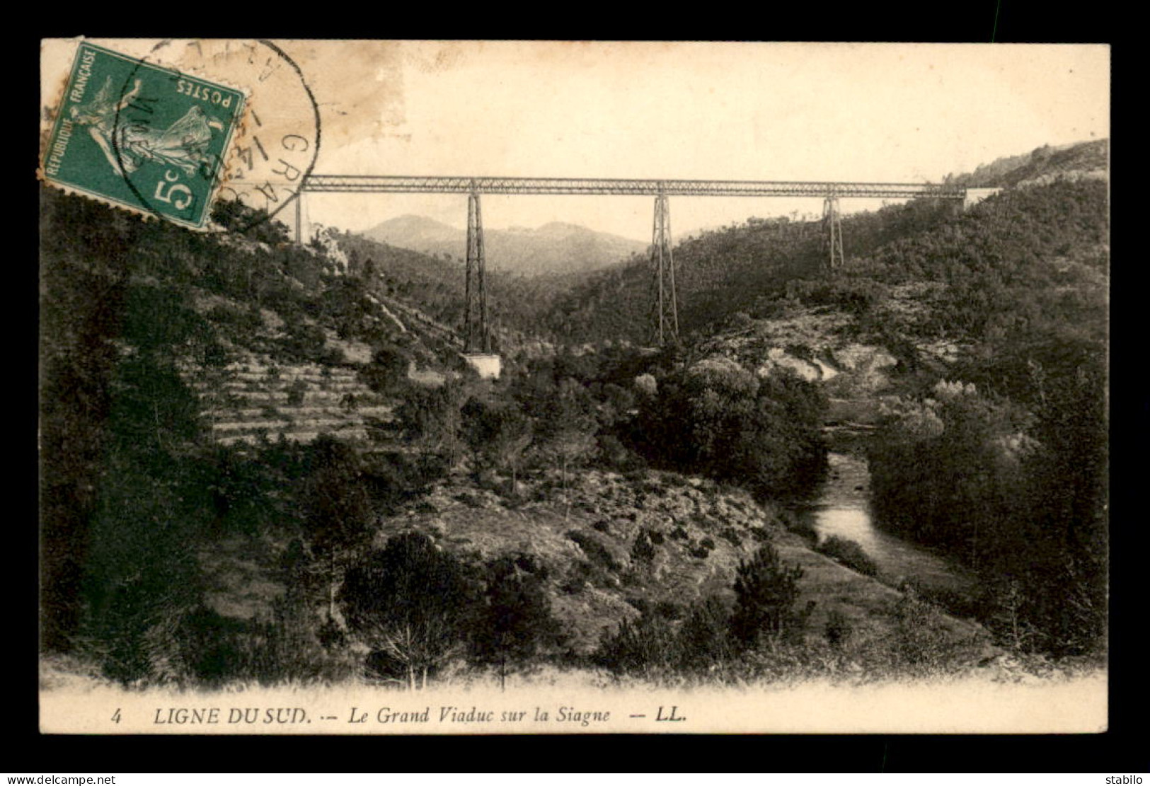 06 - LE GRAND VIADUC SUR LA SIAGNE - Autres & Non Classés