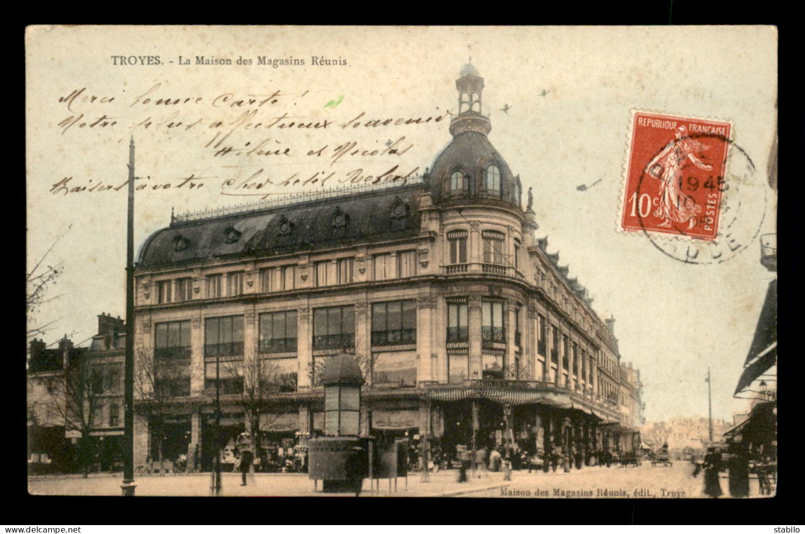 10 - TROYES - LA MAISON DES MAGASINS REUNIS - Troyes