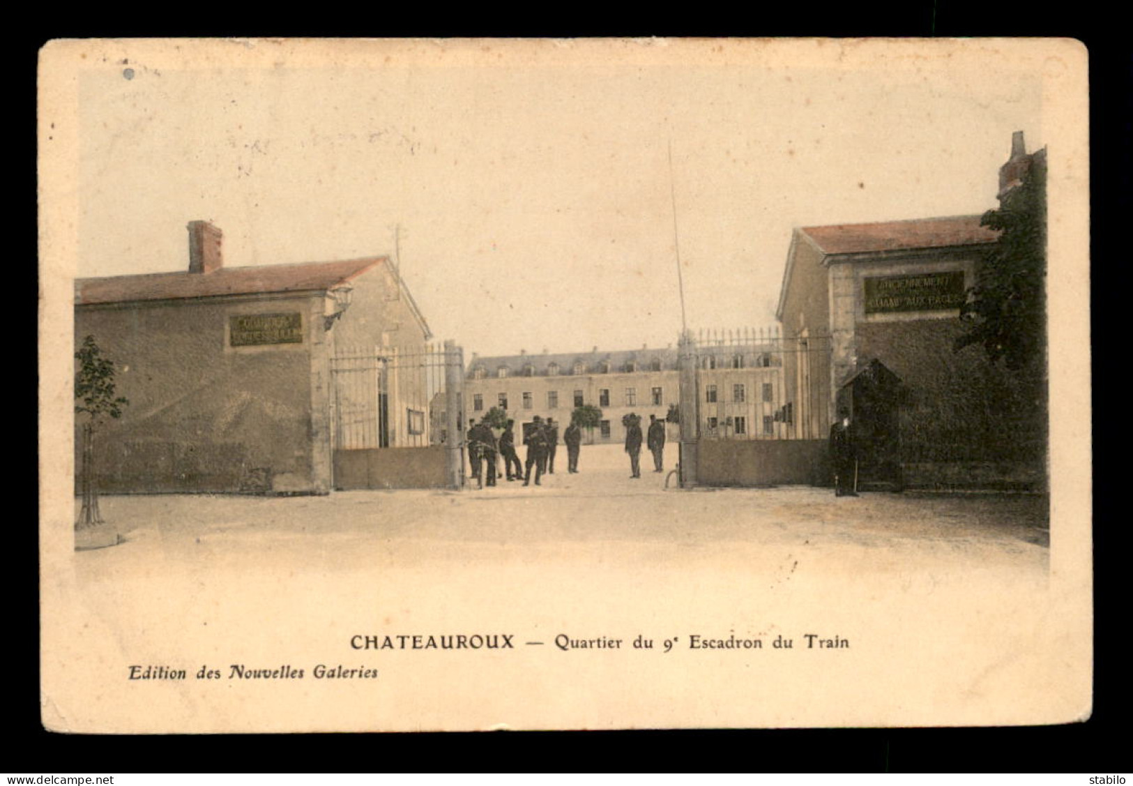 36 - CHATEAUROUX - QUARTIER DU 9E ESCADRON DU TRAIN - Chateauroux