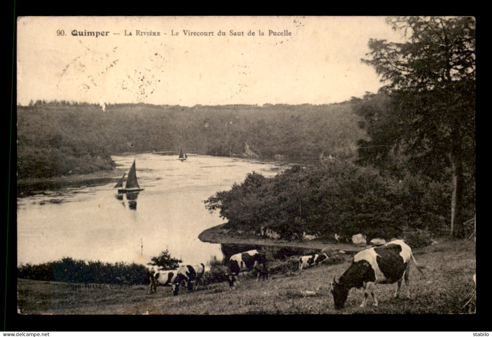 29 - QUIMPER - LE VIRECOURT DU SAUT DE LA PUCELLE - Quimper