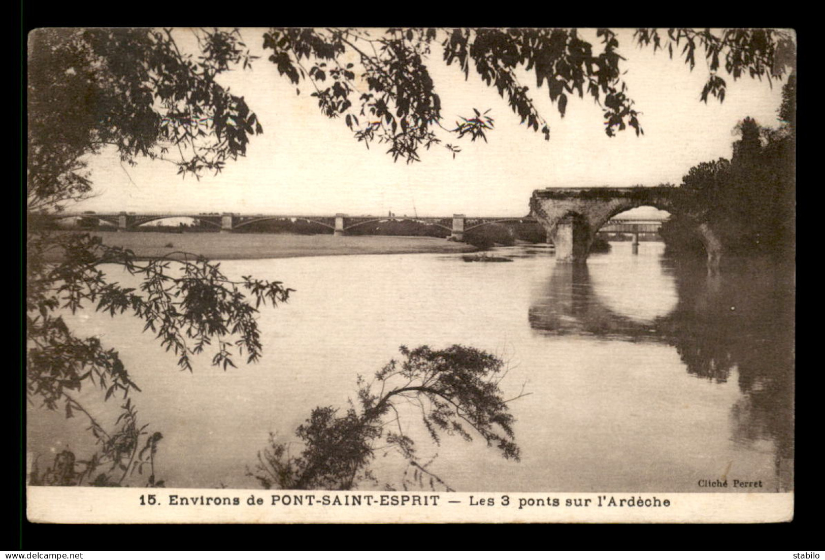 30 - LES TROIS PONTS SUR L'ARDECHE - Autres & Non Classés