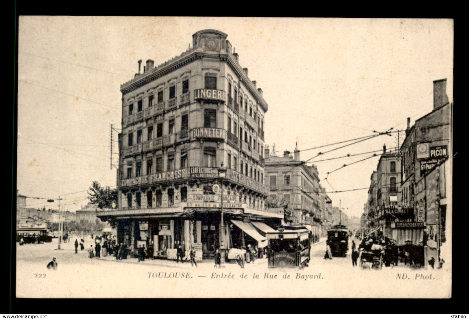 31 - TOULOUSE - ENTREE DE LA RUE BAYARD - Toulouse