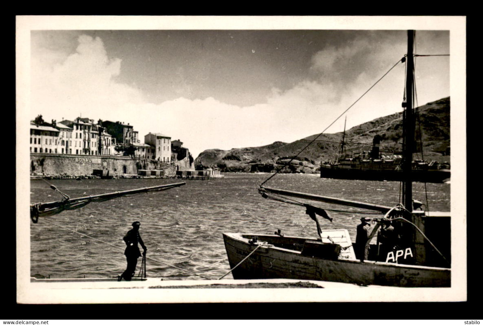 66 - PORT-VENDRES - DEPART DU COURRIER - Port Vendres