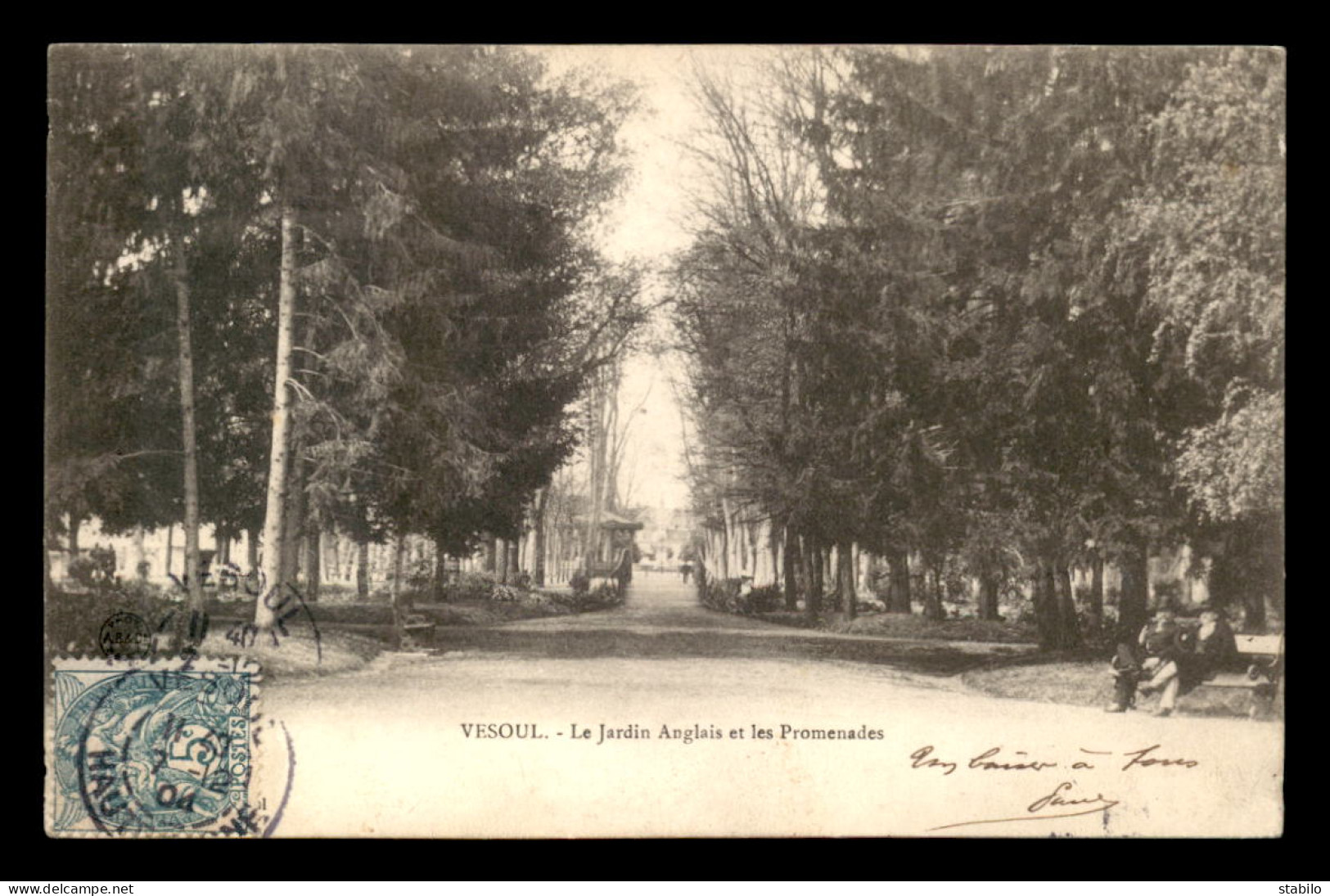 70 - VESOUL - LE JARDIN ANGLAIS ET LES PROMENADES - Vesoul