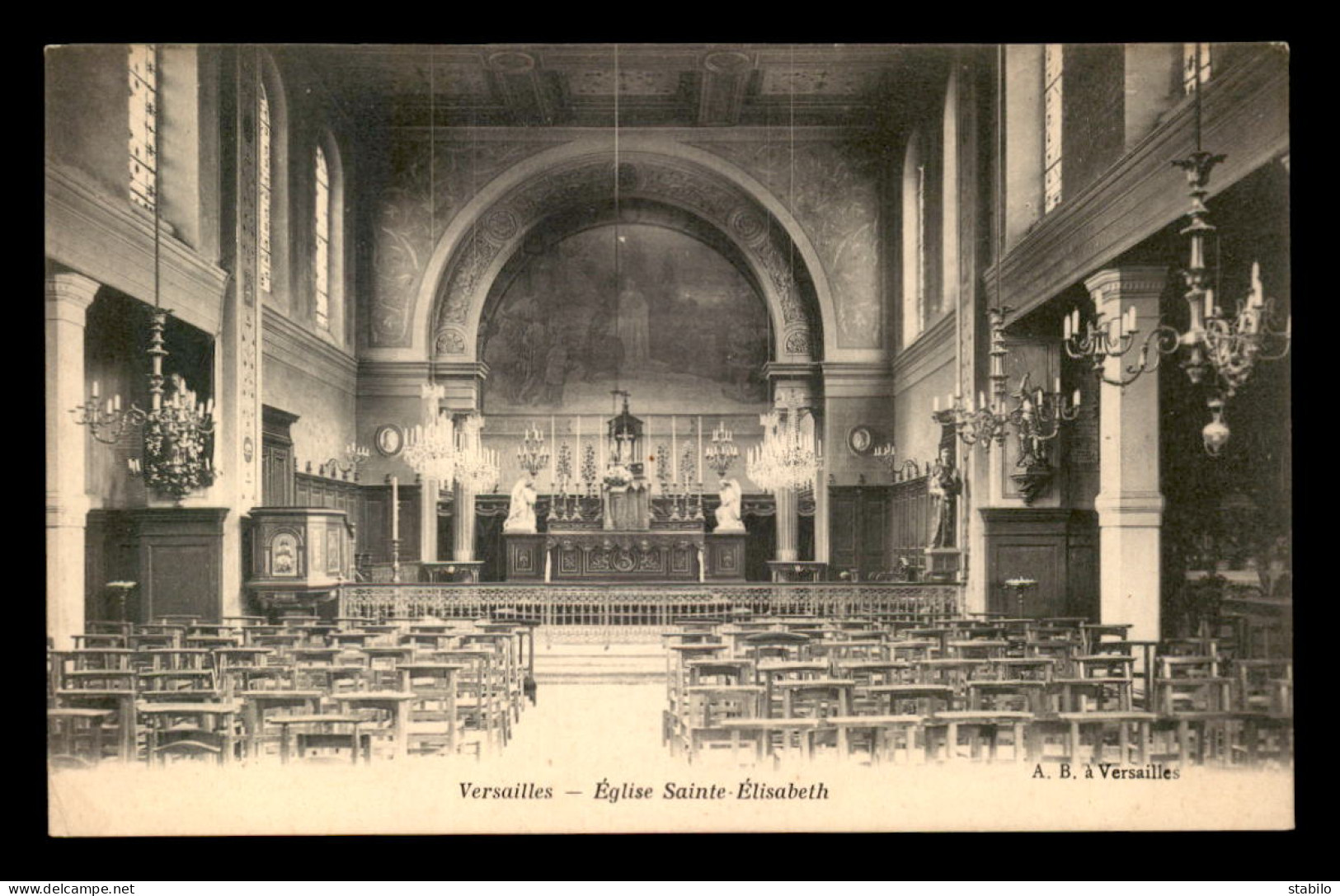 78 - VERSAILLES - INTERIEUR STE-ELISABETH - Versailles