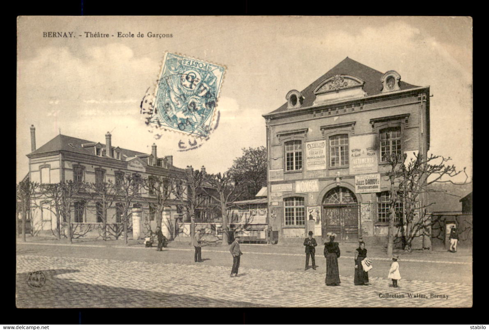 27 - BERNAY - THEATRE - ECOLE DE GARCONS - Bernay