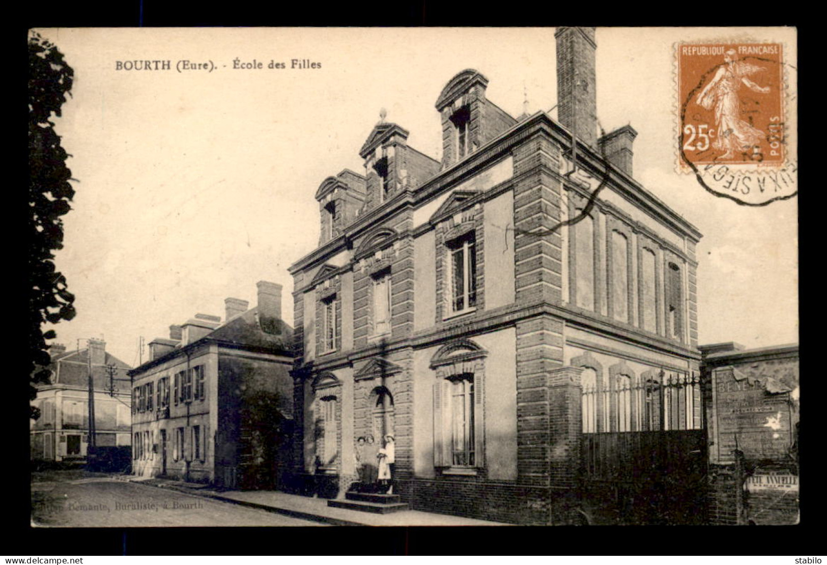 27 - BOURTH - ECOLE DES FILLES - Autres & Non Classés