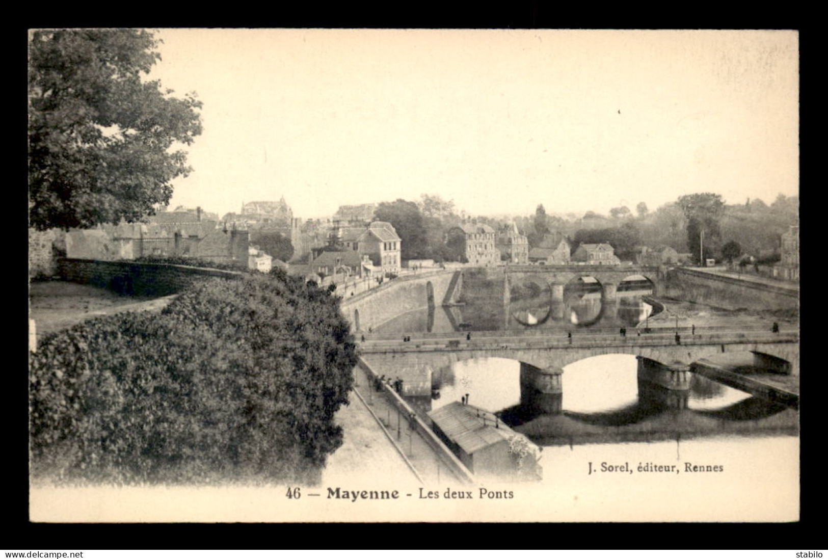 53 - MAYENNE - LES DEUX PONTS - Mayenne