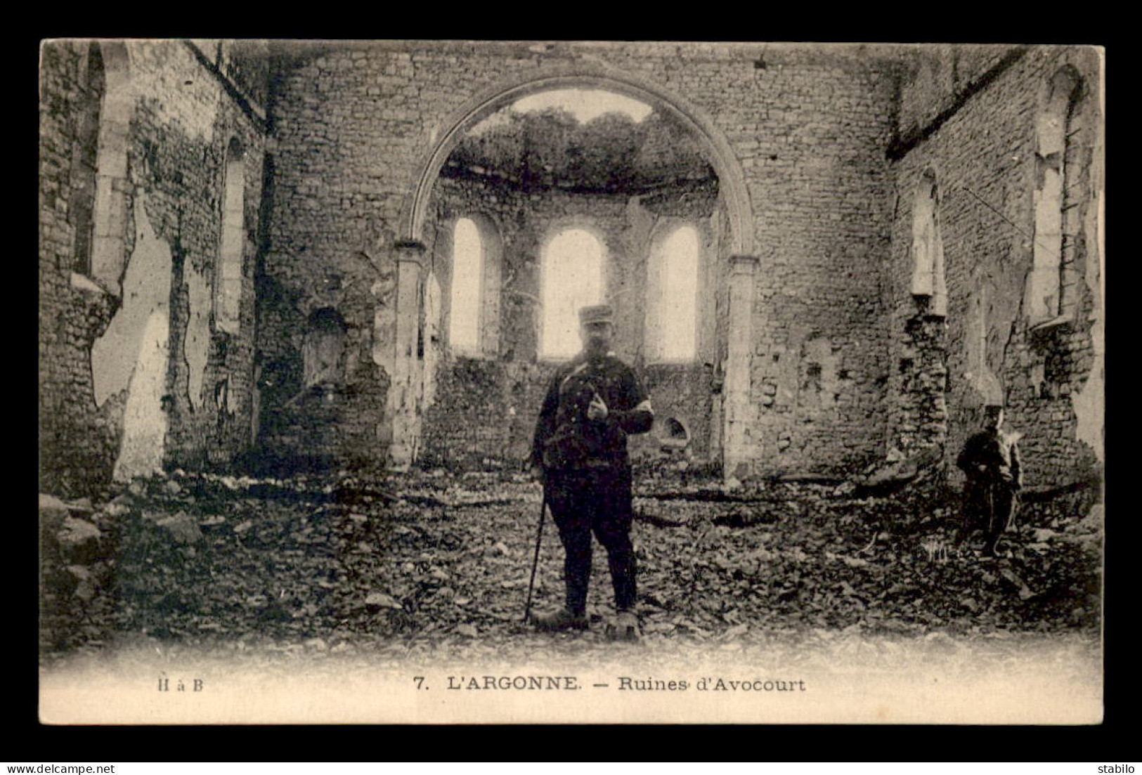 55 - AVOCOURT - LES RUINES - Altri & Non Classificati