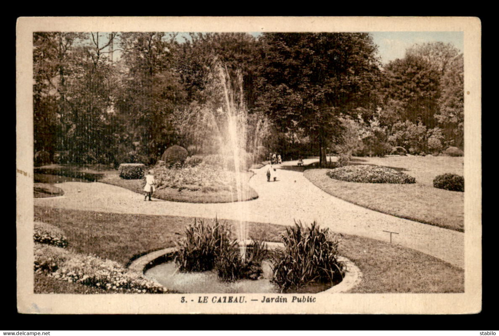 59 - LE CATEAU - JARDIN PUBLIC - Le Cateau